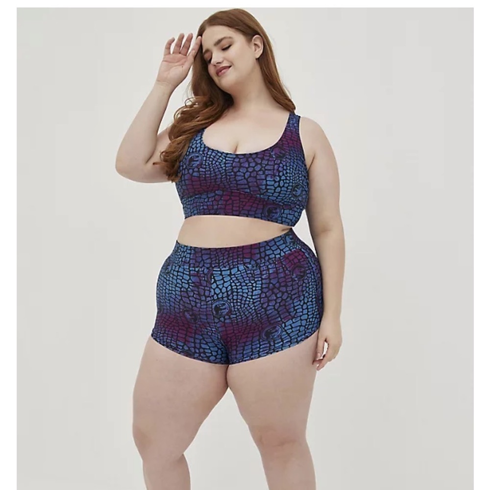 New! Set! Torrid sz‎ 2 Jurassic Swim Bathing Suit Top & Bottoms 2X
